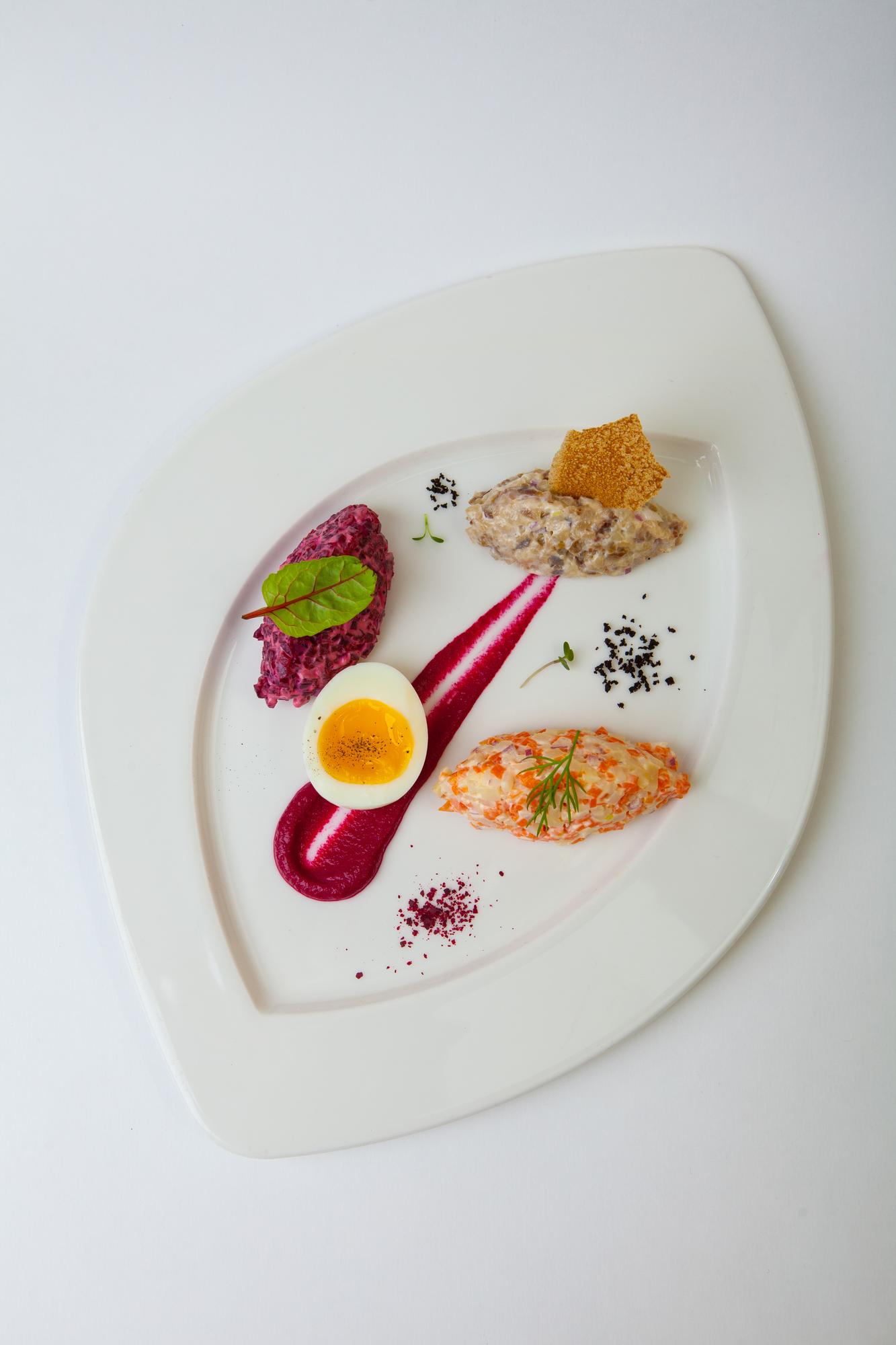 Paruoštos degustacijos lėkštės